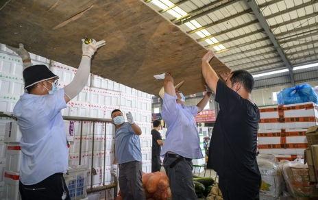 迎考，“蔬菜人”一步一腳印 （蔬菜市場(chǎng)創(chuàng  )建持續推進(jìn)系列）